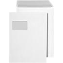 Mailing bags, C4, with window, white, 250 pieces