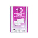 Mailing bags, DIN C5, with window, adhesive, 10 pieces