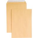 Mailing bags, without window, adhesive, 110 g/m², DIN C4, 250 pieces, natron brown