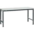 Manuflex basistafel UNIVERSAL Speciaal, 1750 x 1000 mm, kunststof lichtgrijs, antraciet
