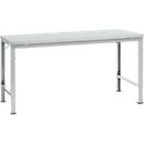 Manuflex basistafel UNIVERSAL Speciaal, 1750 x 1000 mm, kunststof lichtgrijs, lichtgrijs