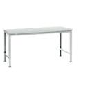 Manuflex basistafel UNIVERSAL Speciaal, 1750 x 1000 mm, melamine lichtgrijs, lichtgrijs
