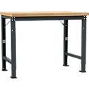 Manuflex Werkbank Profi Spezial, Tischplatte Multiplex, 1250 x 700 mm, anthrazit