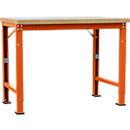 Manuflex Workbench Profi Special, profundidade 700 mm, largura e tampo da mesa seleccionáveis