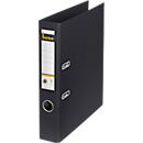 Map Bene No.1, A4, rugbreedte 47 mm, hefboommechanisme, grijpgat &amp; gelijmd rugetiket, CO2-neutraal karton, zwart