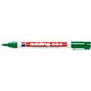 Marcador edding 404, con punta fina, verde, 10 piezas