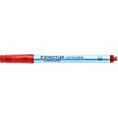 Marker Correctable 305 Staedtler Lumocolor®, lijnbreedte M, niet permanente en droog afveegbaar, 10 stuks, rood