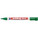 Marker edding 404, mit feiner Spitze, grün, 10 Stück