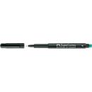 Marker Faber-Castell Multimark, incl. speciale gum, zwart, F, permanent