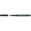 Marker Faber-Castell Multimark, incl. speciale gum, zwart, M, permanent