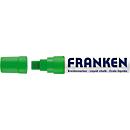 Marqueur craie Franken Jumbo ZKM1502 Franken - pointe biseautée 5-15 mm - vert clair