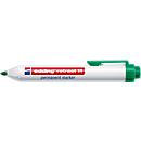 Marqueur permanent retract 11 edding, sans capuchon, rétractable, 10 p., vert