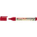 Marqueur whiteboard 28 EcoLine Edding, pointe ronde, rechargeable, rouge, 10 p.
