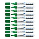 Marqueurs à whiteboard TZ1, pour flipcharts et whiteboards, vert 10 p.