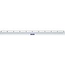 Mars Staedtler aluminium ruler, length 50 cm, cm and mm graduation, with anti-slip edge