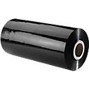 Maschinenstretchfolie, Stärke 23 µ, beidseitige leichte Haftung, L 1500 lfm x B 500 mm, schwarz, 1 Rolle