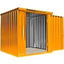 Materiaalcontainer mod. 1220, gelakt, gemonteerd