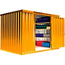 Materiaalcontainer mod. 1320, gelakt, gemonteerd