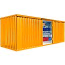 Material container MC 1600, lacquered, assembled, with wooden floor
