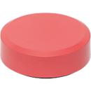 MAUL aimant MAULpro Recycling, rond, avec bord à facettes, force d'adhérence jusqu'à 0,6 kg, Ø 29 mm, 85 % plastique recyclé laqué, rouge, 20 pièces
