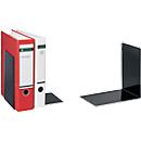 MAUL bookend for binders, 240 x 168 x 240 mm, black