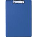 MAUL clipboard with foil cover, DIN A4, with hanging loop, 319 x 229 x 13 mm, blue