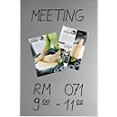 MAUL deur- whiteboard, zilver