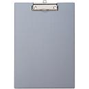 MAUL klembord - met PVC folie - A4 - met ophangoog - zilverkleurig