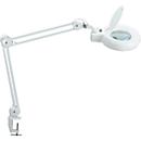 MAUL ledloeplamp Viso, klemvoet, wit