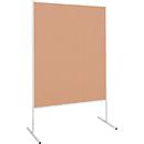 Maul Moderationstafel Maulstandard, Oberfläche Filz, Kork o. Papier, mobil, Kork