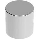 MAUL neodymium disc/cylinder magnet ø 10 mm x 10 cylinder, 4 pieces