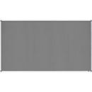 MAUL pinboard 2000, textile, grey, 900 x 1800 mm