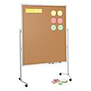 MAUL presentation board Pro, cork/cork + presentation card set with 360 cards and 200 pin needles