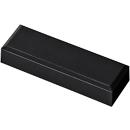 MAUL rectangular magnets, 53 x 18 x 10 mm, 20 pieces, black