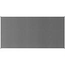 MAUL standard prikbord, textiel, 900 x 1800 mm, grijs