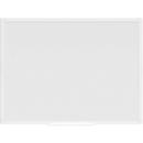 MAUL whiteboard MAULprimo, kan gebruikt worden in staand/landschap formaat, magnetisch, opbergbak, H 450 x B 600 mm, geplastificeerd plaatstaal, wit