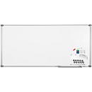 MAUL Whiteboard Premium 2000 SET, silber, emailliert, 1200 x 2400 mm