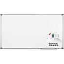 MAUL whiteboard Premium 2000 SET, zilver, met kunststof coating, 900 x 1800 mm