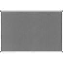 MAULstandard pinboard, textile, 600 x 900 mm, grey
