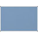 MAULstandard pinboard, textile, 600 x 900 mm, light blue