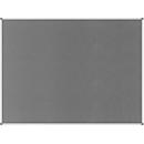 MAULstandard pinboard, textile, 900 x 1200 mm, grey