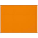 MAULstandard pinboard, textile, 900 x 1200 mm, orange