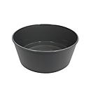 meet by Paperflow Bol réutilisable MEET BOWL, 1,3 l, plastique (PP), gris anthracite, 12 pièces