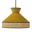 meet by Paperflow Gatsby plafondlamp mosterd, metaal, 145 × 155 × 190 mm, E27