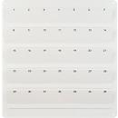 meet by Paperflow Handyablage Phone Docking, Wandregal für 35 Mobiltelefone, Fächer nummeriert, grau