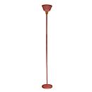 meet by Paperflow Jefferson vloerlamp Terracotta, metaal/hout, H 1800 mm, E27