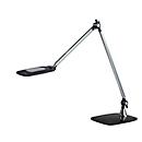 meet powered by Paperflow JIM LED tafellamp zilver/zwart, 860 lm, 3-kleuren CCT, sensor, scharnierarm