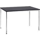 Meeting table, 1200 x 800 mm, black