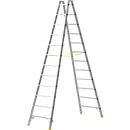 MEHRSI®-Sprossendoppelstehleiter, 12 Stufen