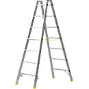 MEHRSI®-Sprossendoppelstehleiter, 7 Stufen